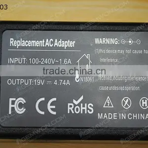 High Copy Laptop AC Power Adapter for SAMSUNG 19V 4.74A 5.0*1.0*3.0mm 90W thumbnail-3