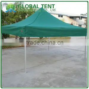 Steel Pop Up Marquee Tent Frame 3x3m ( 10ft X 10ft),30mm, With Green Canopy & Valance(Unprinted) thumbnail-1