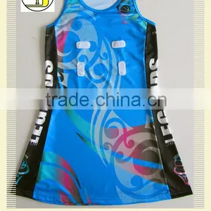 OEM Sportswear Custom New Style Netball Dress thumbnail-1