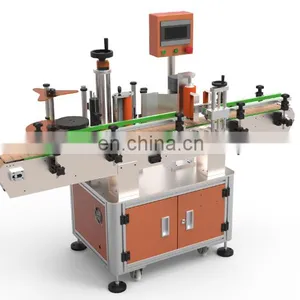Big Round Glass Plastic Bottle Horizontal Labeling Machine T-401 thumbnail-2