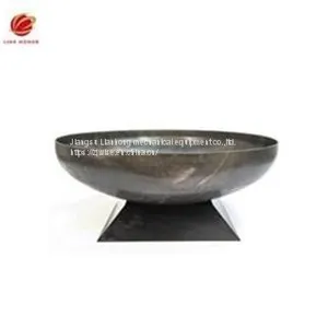 Elliptical Fire Pits With Oil thumbnail-1