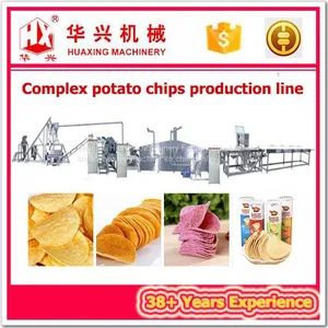 Potato Chips Making Equipment Industry Potato Chips Line Pringles Machine thumbnail-1