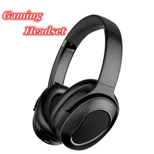 High Quality On Ear Headband Deep Bass Type-c Bt Headset Wireless Sport Stereo Button Custom Gaming Headset Manufacturer thumbnail-1