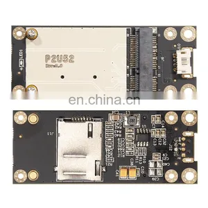 Mini PCI-E 3G 4G LTE Module Development Board USB Adapter Board With SIM/UIM Card Holder thumbnail-1