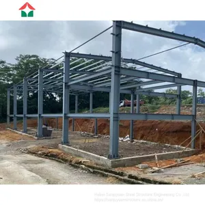 Custom Steel Structure Metal Building Pitched Roofsteel Structure Hotel Building thumbnail-2