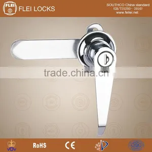 2015 FEILEI A-45-1 China Wholesale Zinc Diecast High Quality Industrial Cabinet L-shape Swing Handle Lock for Sale thumbnail-1