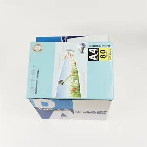Top Manufacturer Company Selling A4 Size White Color A4 Paper 80gsm Double A A4 Copy Paper Paper MAIL+kala@sdzlzy.com thumbnail-5