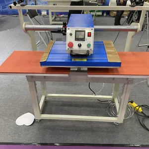 Automatic Hand-operated Pneumatic Two-station Transfer Hot Stamping Machine 6080CM T-shirt Printing Machine Hot Drilling Machine thumbnail-4