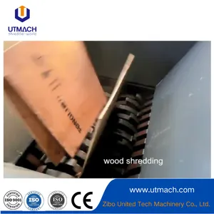 Powerful Crushing Double Shaft Shredder thumbnail-5