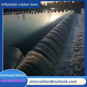 Inflatable Water-filled Landscape Rubber Dam Manufacturer, Flood Control and Risk-resistant River-blocking Rubber Dam thumbnail-1