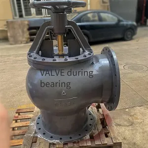 Chengzhi F7350 Japanese Standard 10k Cast Steel Dn350~800 Flange Right Angle/angle Type Globe Valve With Stainless Steel Internals thumbnail-4