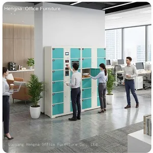 Model SL-102B Intelligent Barcode Receipt Locker | Self-Service Baggage Storage for Library & Museum | Shipping to Netherlands thumbnail-3