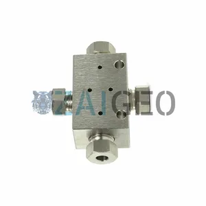 Water Jet Cutter Spare Parts A-0777-2 High Pressure Waterjet Cutter Accessories 3/8 Cross 60k, Premium, With Glands and Collars thumbnail-3