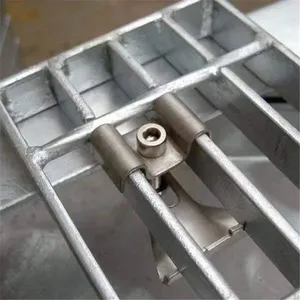 Hot-dip Galvanized Flat Steel Grating Plate, Thickened Anti-corrosion Steel Grating Plate for Oil Treading Platforms thumbnail-4