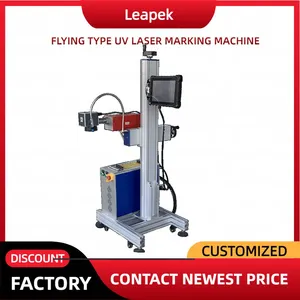 3w 5w 10w UV Flying Laser Marking Machine UV Laser Coding Machine Coding Printer Pvc HDPE Glass thumbnail-2
