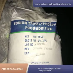 Food-grade Sodium Tripolyphosphate, Water-retaining and Weight-increasing Pickling Agent for Improving Meat Quality, 25 kg thumbnail-2