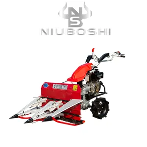 Cheap Price Self-propelled Hand Walking Harvester Portable Grain Harvest Machine Custom Cutting Width Optional thumbnail-2