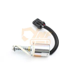 12V Shutoff Solenoid Valve 6690563 7136559 6681512 for Bobcat S70 S100 S130 S150 S160 S175 S185 S205 S220 S250 Loader Parts thumbnail-5