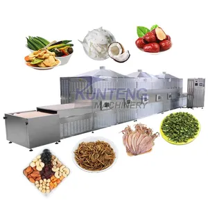 Professional Large-scale Agricultural Product Breadcrumbs Herbal Microwave Dryer EPC thumbnail-1