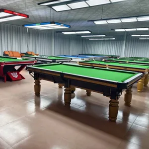 Wholesale of Chinese-style Eight-ball Pool Tables for Commercial Use in Shenzhen, Zhuhai and Jiangmen, American Billiard Tables, and Snooker Tables thumbnail-2