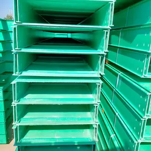Modular FRP Cable Trough System With Non-Slip Cover for Data Center Cable Management thumbnail-3