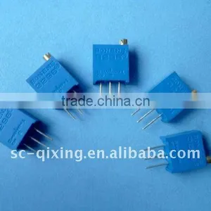 3296 Trimmer Potentiometer,Multiturn,Glass Glaze thumbnail-1