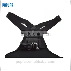 Poplar Factory Price Wholesale Gopros Harness Chest Strap for Gopros Camera Heros 4 3+ 3 2 1. thumbnail-1