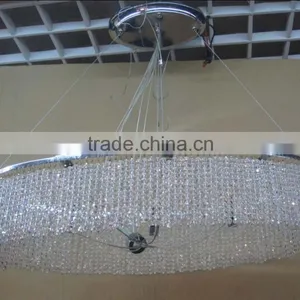 Crystal Bead Chandelier Ceiling Light Crystal Lamp thumbnail-3