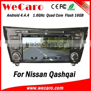 Wecaro in Dash Touch Screen Android 4.4.4 Car Multimedia Dvd Player Navigation System for Nissan Qashqai Radio Dvd thumbnail-2