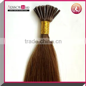 Prebonded i Tip Hair Remy Double Drawn Stick Tip Hair Extension thumbnail-1