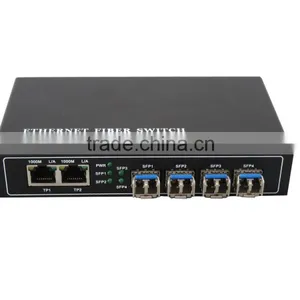 4 Port Gigabit Web Smart Fiber Switch thumbnail-1