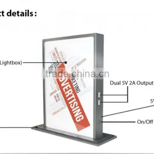 Factory OEM ODM Table Power Bank With Dual Usb Charger for Mobile as Good Menu Power Bank thumbnail-1