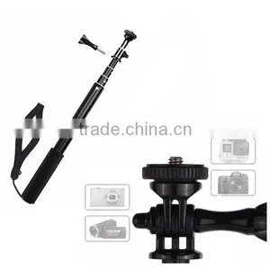 Sports Camera GoPros Selfie Stick With 1/4 Screw Adapter Monopod Selfie Ring Light thumbnail-4
