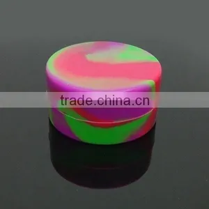 FDA Approval Customized Nonstick Food Grade Silicone Wax Container/ Silicone Jar Dab Wax Container /silicone Container for Wax thumbnail-1