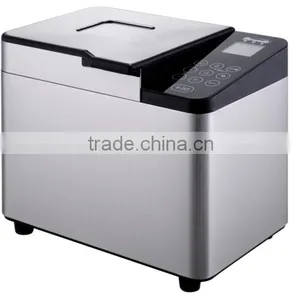 2016 Full SS Housing Automatic 2.0LB Bread Maker Machine With Glass Touch Control Panel thumbnail-2
