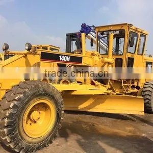Used Cheap but Good Condition 140h Motor Grader thumbnail-2