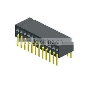 1.27mm Pitch Side Entry Female Socket thumbnail-1