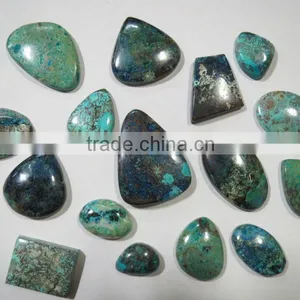 Azurite Semi Precious Stone Cabochons thumbnail-1