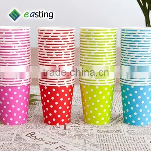 Wave Point Paper Coffee or Tea Cup thumbnail-5