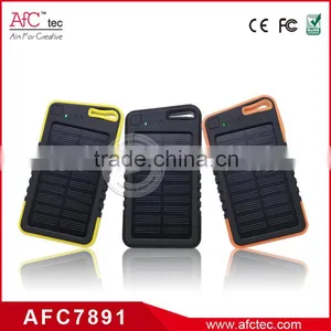 2015 Hot Products Abs Outdoor 2 Years Warranty Fast Chargeing Universal Solar Waterproof Power Bank thumbnail-5