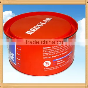 Wax Tin Box for Car Wax, Tinplate With CMYK Printing thumbnail-1