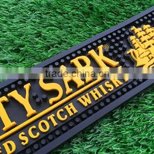 Soft PVC Beer Drip Mat ELINK Nitrile Washable Bar Rail Mat thumbnail-2
