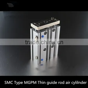 Pnuematic Compact Guide Air Cylinder mg Series Aluminum Alloy thumbnail-1