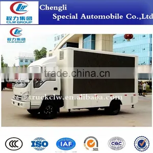 Foton Led Mobile Stage Truck Mobile Advertising 3-side Screen Truck for Sale thumbnail-1