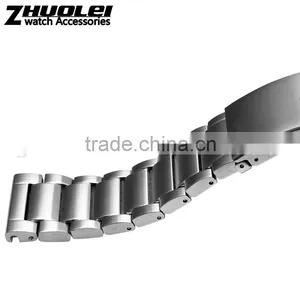 24|26|28mm High Quality Imported Stainless Steel Watch Bracelet Wholesale 3PCS thumbnail-5