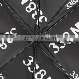 High Quality OEM Design Monogrammed Double Straight Umbrellas thumbnail-4