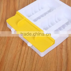 Easily Wash Amazon Hot Selling FDA and FLGB Test Approved Quality 2-in-1 Plastic Ice Cream Marker thumbnail-4