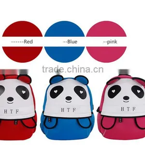 Customized Neoprene Cartoon Childer Aminal Backpack With Kindergarten School Bags and Backpacks thumbnail-2