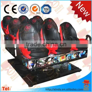Portable Amusement Ride Entertainment Machines 3d Movies 5d Theater thumbnail-1