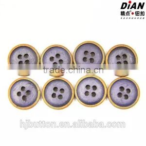 2016 Horn Bone Buttons Colored Bone Buttons Color Dyeing Buttons thumbnail-2